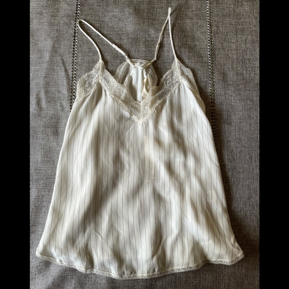 Love Stitch Pin Striped Camisole